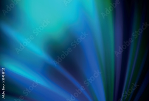 Dark Blue, Green vector abstract layout.