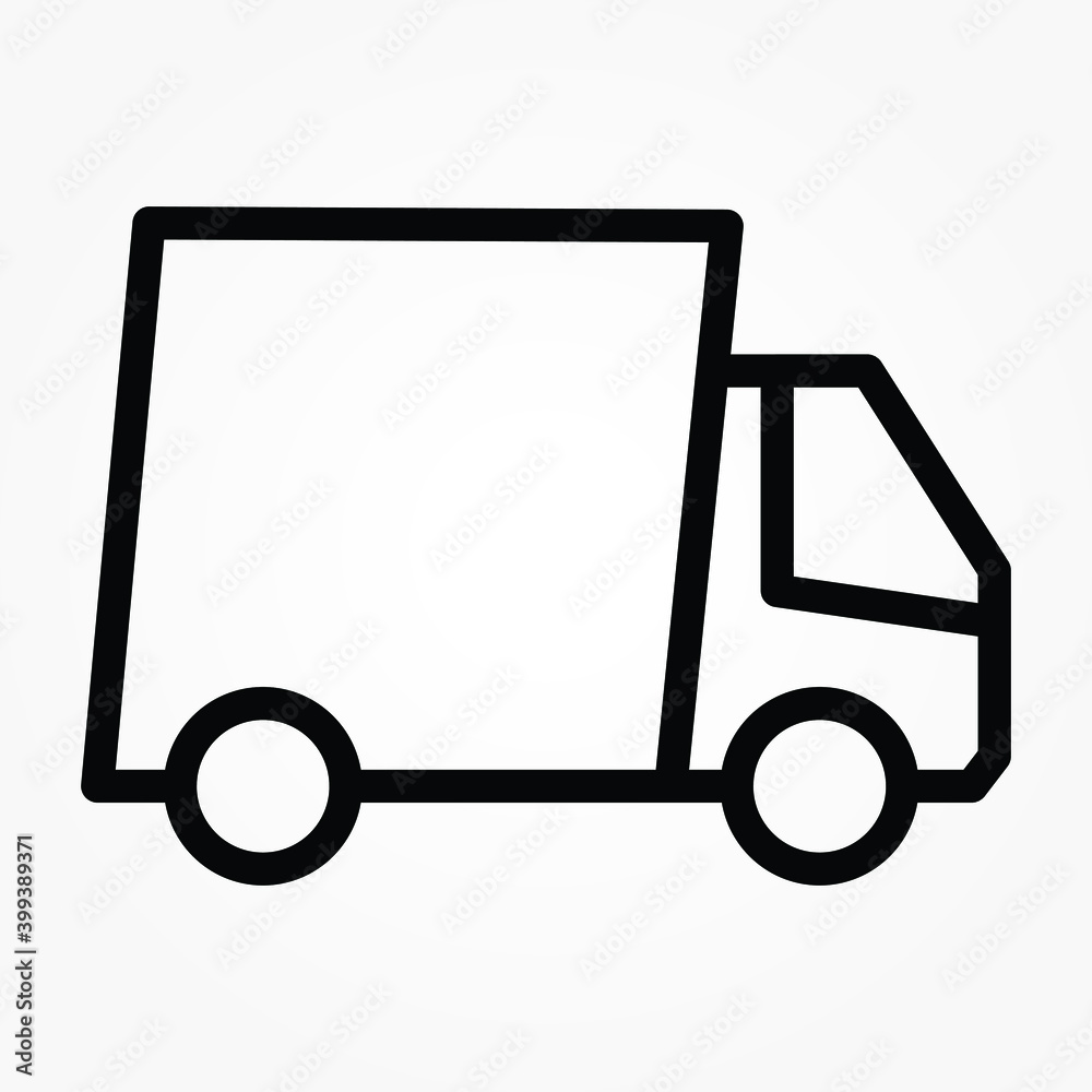 Truck icon vector design illustration Truck icon vector design illustration