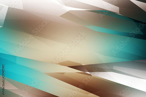 Abstract Background. Triangle 3d illustration polygonal art pattern style. Future graphic geometric design. Geometry texture futuristic decoration. Trendy and vibrant modern style template..