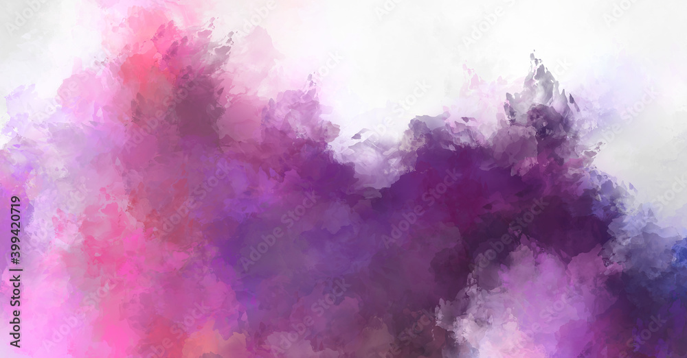 Fototapeta premium Artistic vibrant and colorful wallpaper.Brushed Painted Abstract Background. Brush stroked painting.