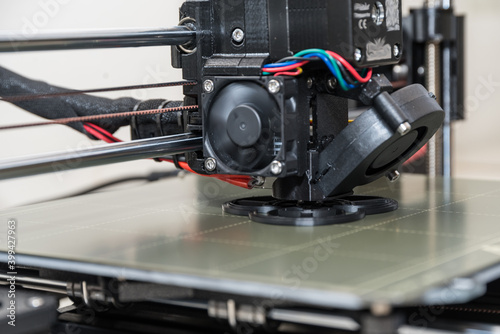 Printing Technology With 3D Printer For Shaping And Designing