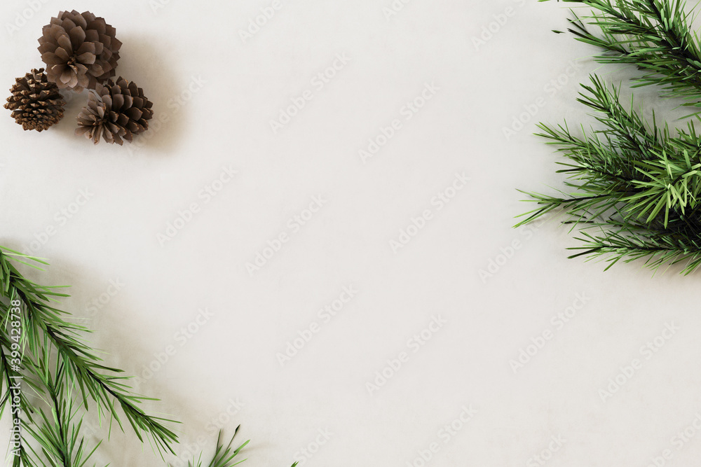 mockup banner or background with christmas concept decoration mockup banner or background with christmas concept decoration