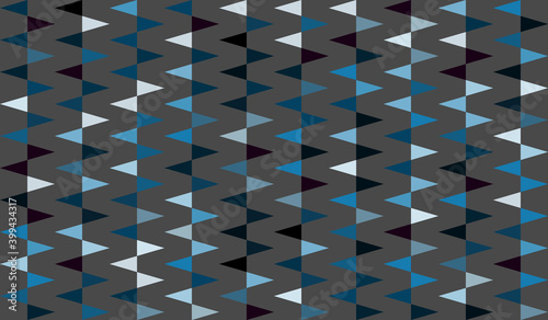 The Seamless Abstract Water Blue Triangle Patterns