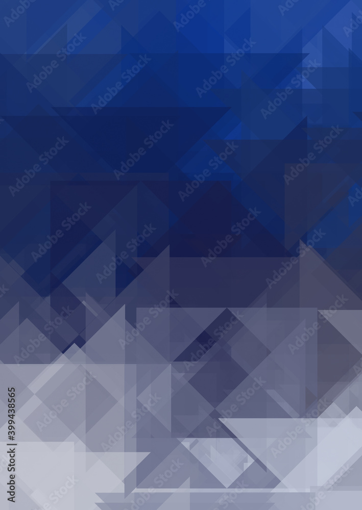 Fototapeta premium Overlapping design with triangles background. Abstract geometric wallpaper. Geometrical colorful triangular shapes.