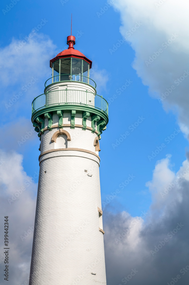The Seul Choix Pointe Lighthouse is Great Lakes light located at the top of Lake Michigan on the coast of Michigan’s Upper Peninsula.