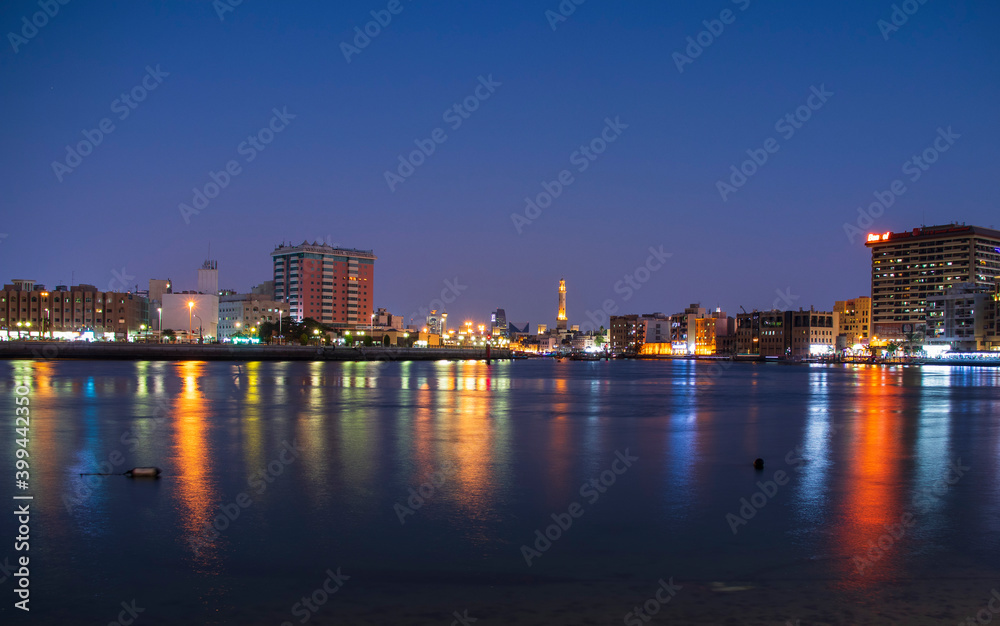 Old part of Dubai city. UAE. Outdoors