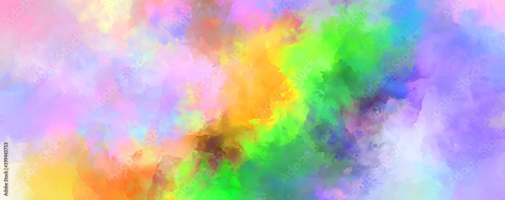 Abstract background of colorful brush strokes. Brushed vibrant wallpaper. Painted artistic creation. Unique and creative illustration. Abstract background of colorful brush strokes. Brushed vibrant wallpaper. Painted artistic creation. Unique and creative illustration.