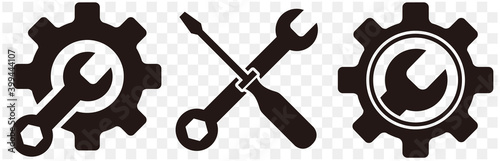 wrench tool icon vector illustration

