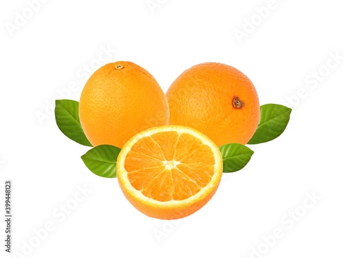 orange and mint
