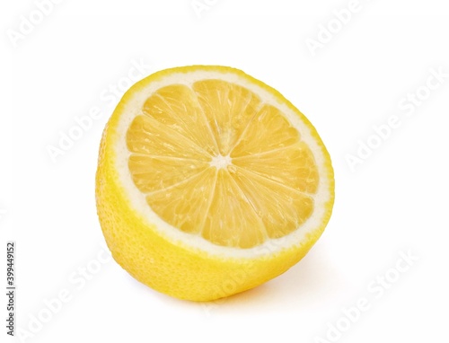 lemon isolated on white