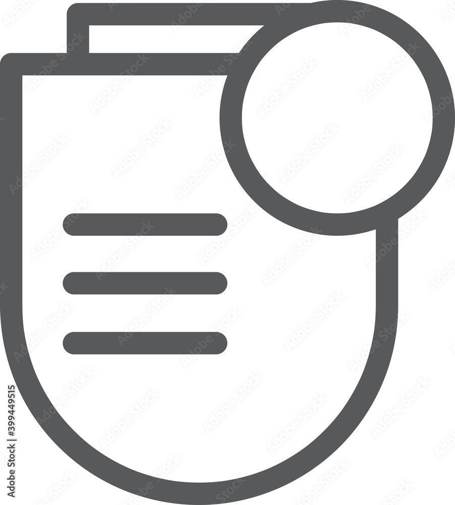 concept line vector of paper ideas concept line vector of paper ideas