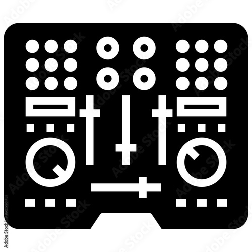 Icon of audio controller device