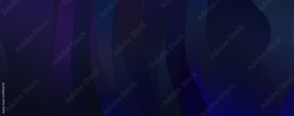 Fototapeta premium Abstract background. Colorful wavy design wallpaper. Creative graphic 2d illustration. Trendy fluid cover with dynamic shapes flow.