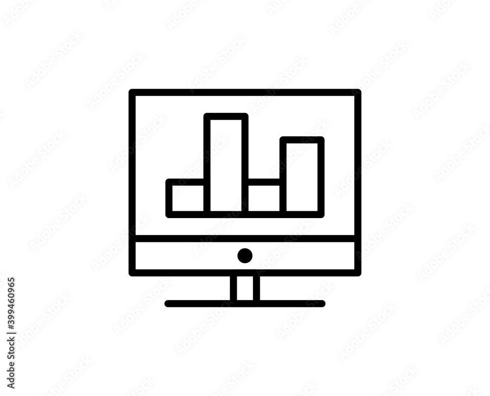 Diagram line icon Diagram line icon