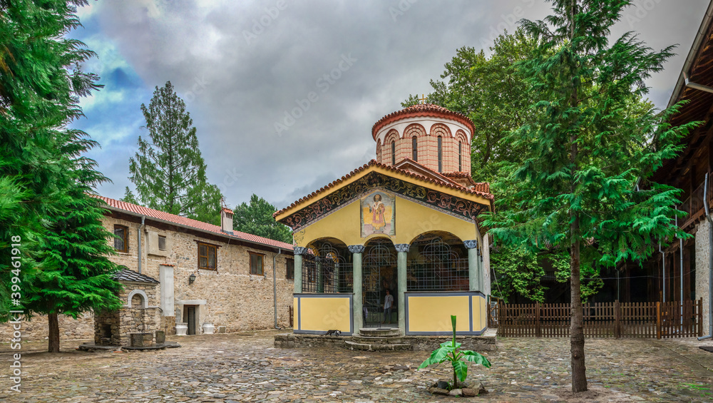 The Temple of the St. Nicolas in Bachkovo Monastery in Bulgaria