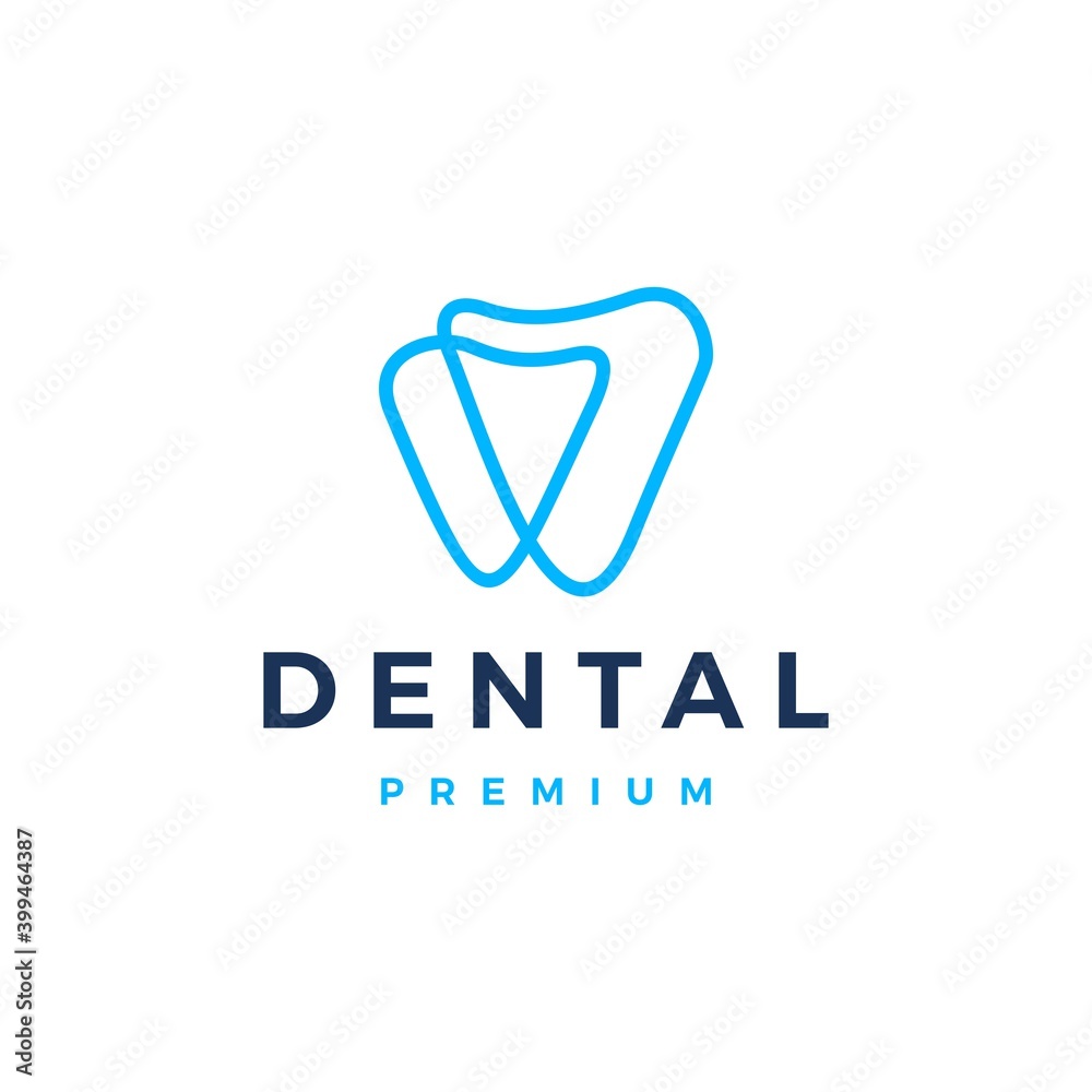 dental logo vector icon illustration dental logo vector icon illustration