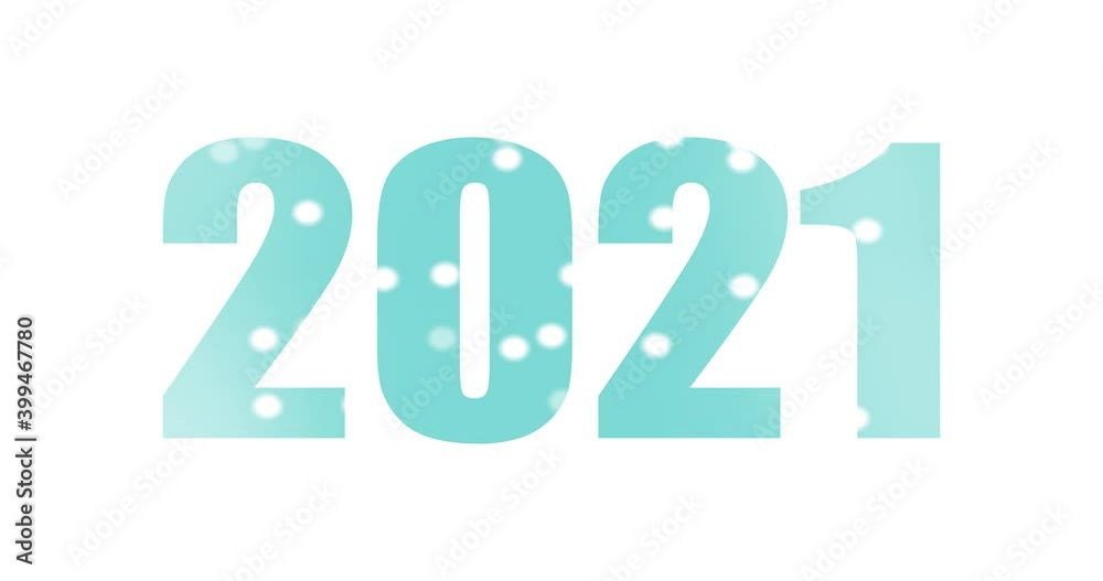 2021. 2021 numbers in the center. Animation 2021. 2021 numbers in the center. Animation