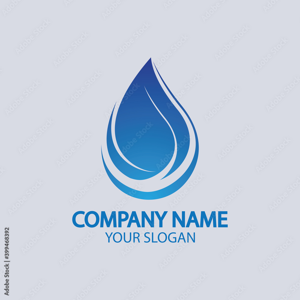 Water drop Logo Template vector Water drop Logo Template vector