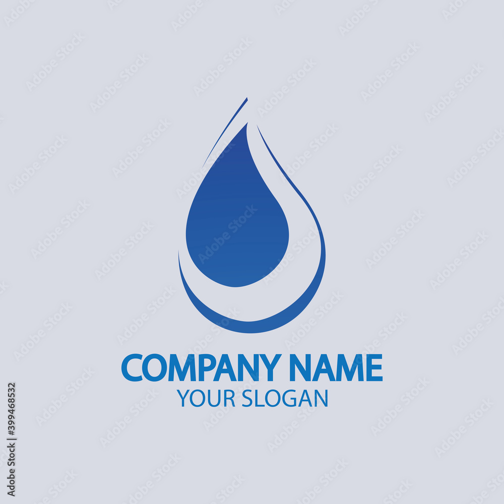 Water drop Logo Template vector Water drop Logo Template vector