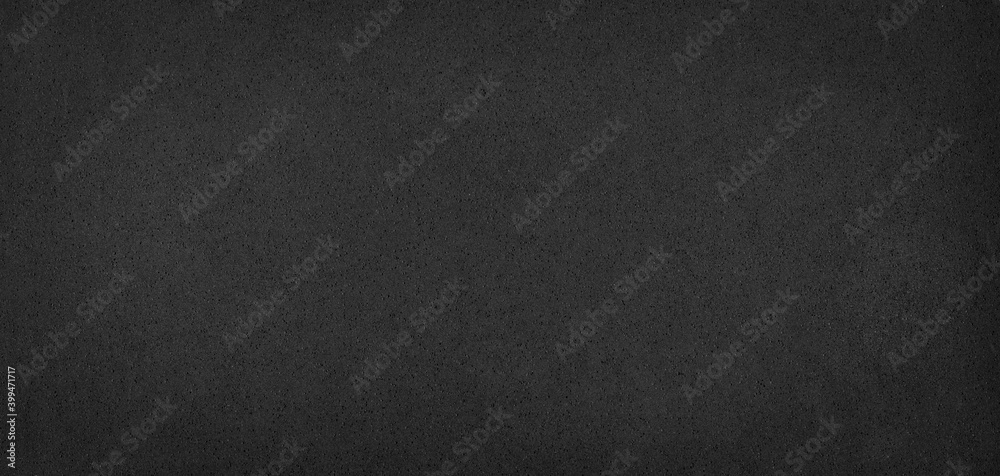 Abstract background - foamed rubber, non-uniform black backdrop for design.