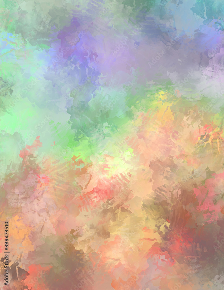 Painted composition with vibrant brush strokes. Textured colorful painting. Paint brushed wallpaper. Painted composition with vibrant brush strokes. Textured colorful painting. Paint brushed wallpaper.