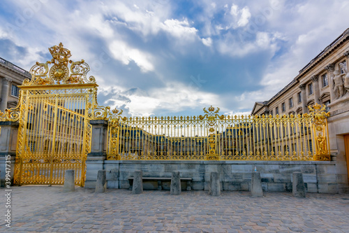 Versailles palace gate, Paris suburbs, France