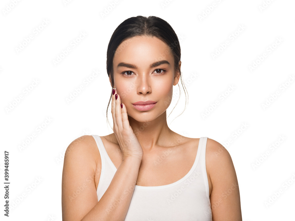 Beautiful woman natural make up healthy skin asian beauty Beautiful woman natural make up healthy skin asian beauty