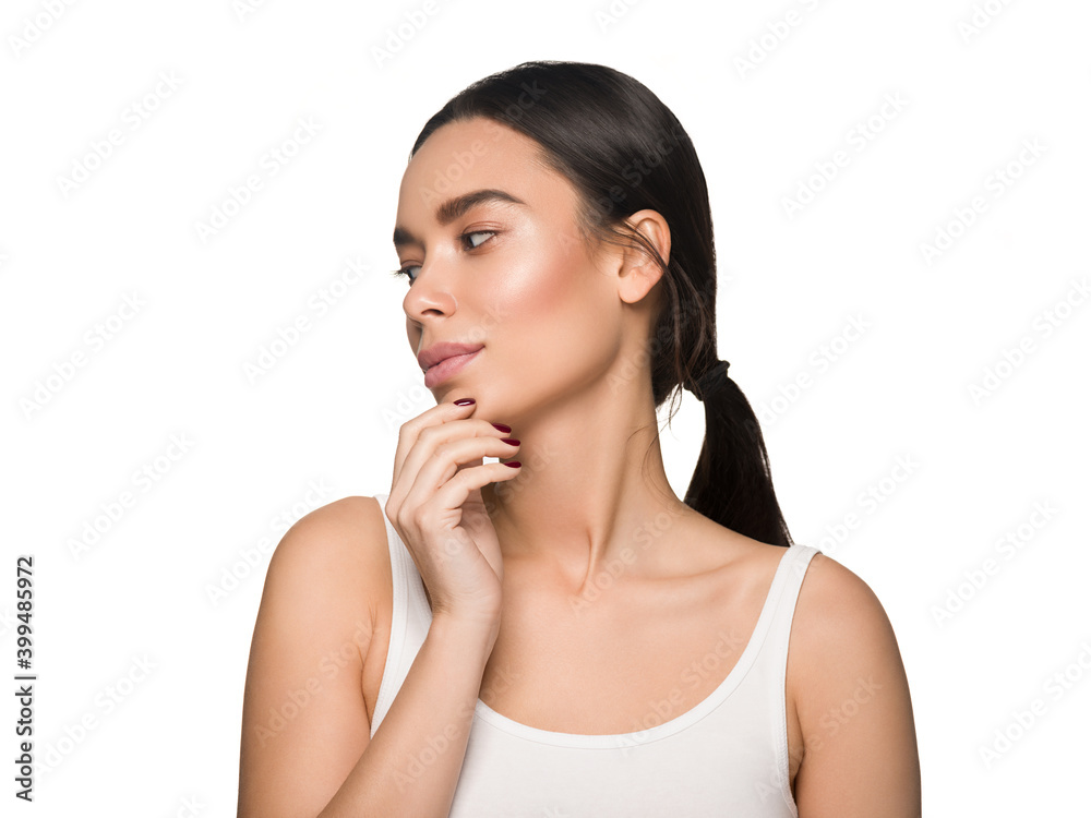 Woman asian ethnic beautiful cosmetic concept spa model Woman asian ethnic beautiful cosmetic concept spa model
