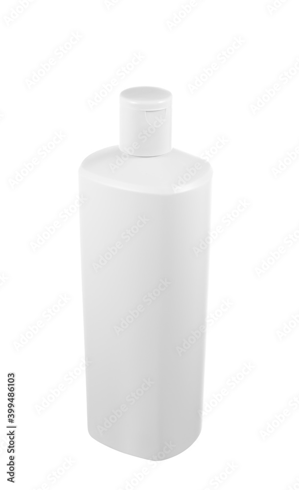 Plastic bottle for liquid shampoo, soap, antiseptic, sanitizer, cosmetic cream, gel or oil. Isolated on white background. Plastic bottle for liquid shampoo, soap, antiseptic, sanitizer, cosmetic cream, gel or oil. Isolated on white background.