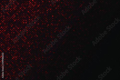 Abstract technology backgrounds with small squares and pixels.
