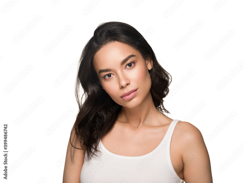 Beautiful healthy skin asian female beauty portrait Beautiful healthy skin asian female beauty portrait