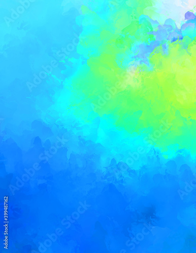 Artistic vibrant and colorful wallpaper.Brushed Painted Abstract Background. Brush stroked painting. © Hybrid Graphics