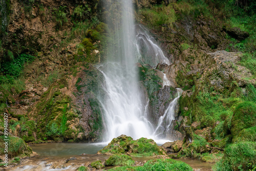 Waterfall in nature.