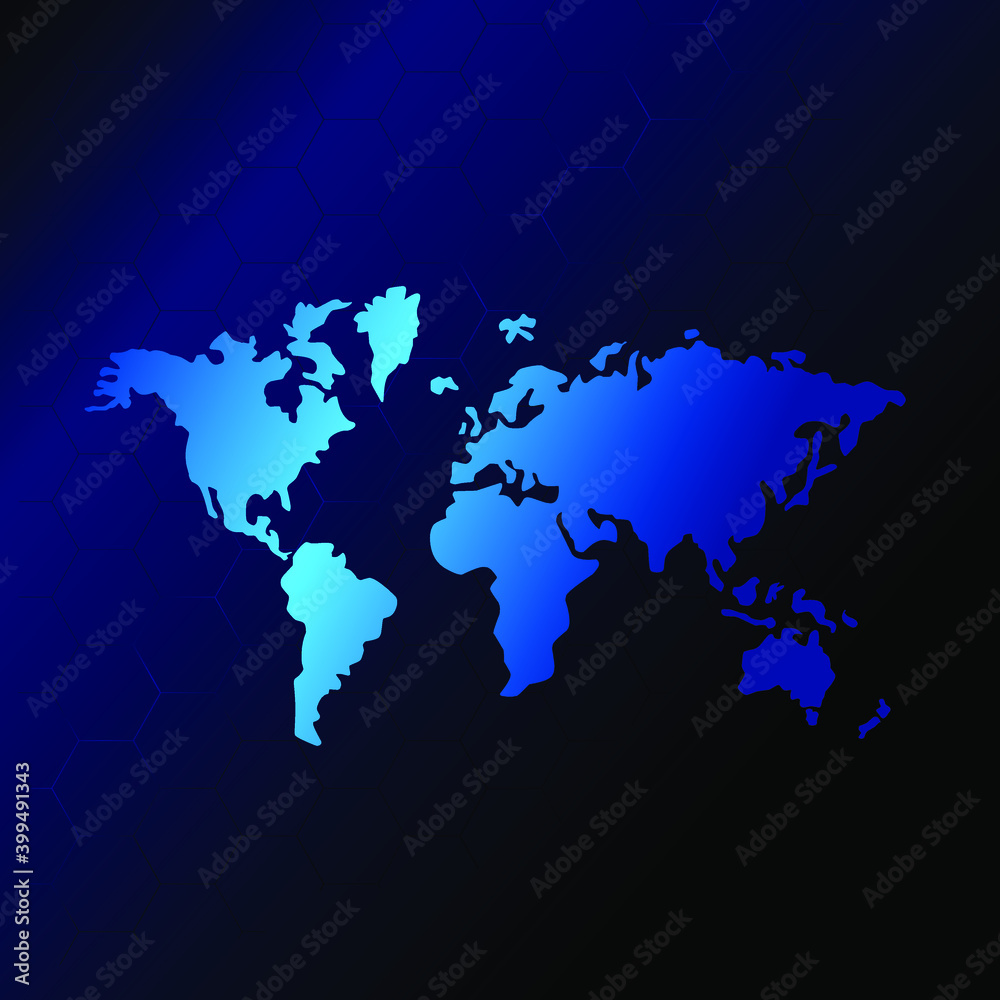 World map template vector background wallpaper. Dark minimalist graphic. World map template vector background wallpaper. Dark minimalist graphic.