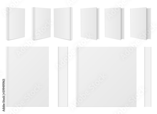 Stylish book mockup vector design illustration isolated on white background  © Emil
