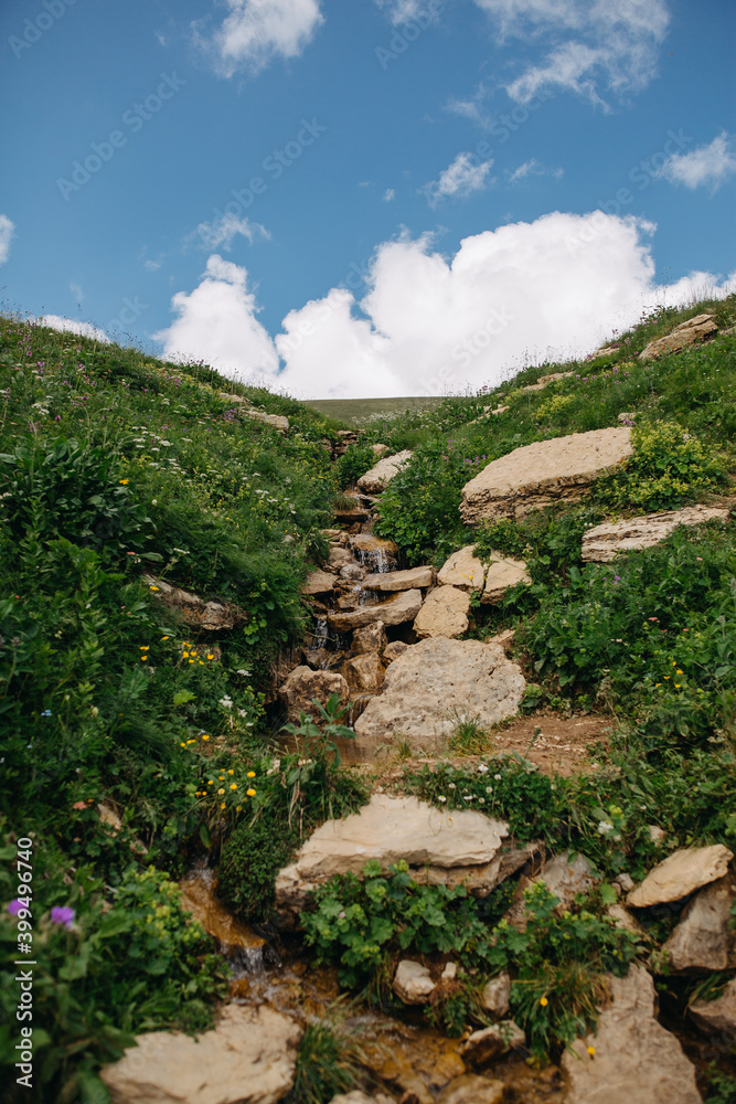 The nature of the Caucasus. Mountain landscapes The nature of the Caucasus. Mountain landscapes