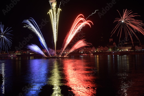 Rhein in Flammen an der Loreley