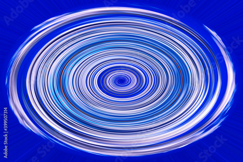 elliptical twisted background