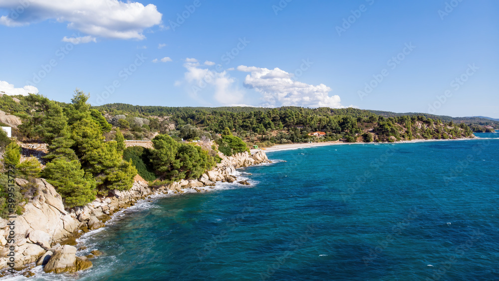 Aegean sea coast of Greece Aegean sea coast of Greece