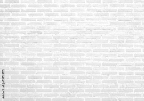 White grey brick-cement wall texture background. New  clean stone abstract surface white rough brick wall pattern. White concrete  cement brickwork. Blank copy space for design backdrop.