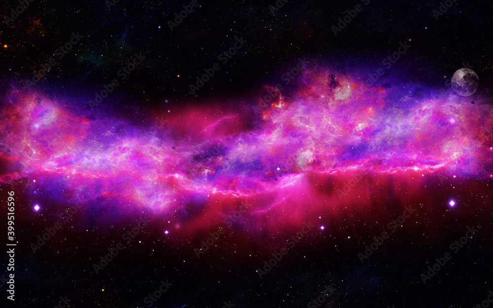 Deep Space Universe Nebula  the starry universe and space nebula galaxies for use in scientific research projects The starry universe Nebulae of many colors 3d illustration