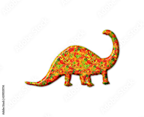 dinosaur t rex dino Jellybeans Yummy sweets Colorful illustration  jelly Icon logo symbol