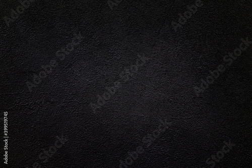 Old Black background texture. Black plaster cement. Black wall. Abstract background