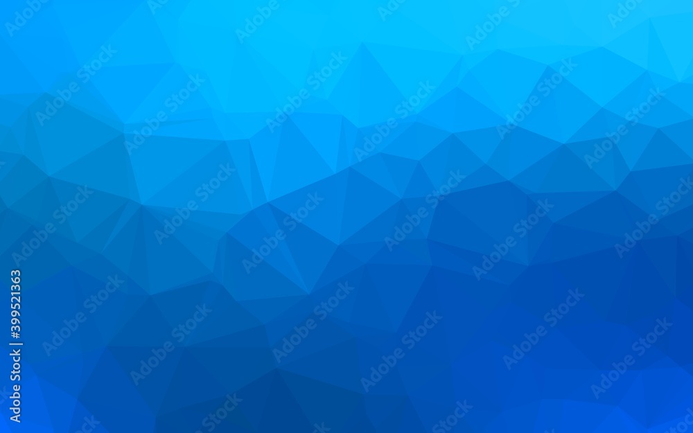 Light BLUE vector abstract polygonal texture. Light BLUE vector abstract polygonal texture.
