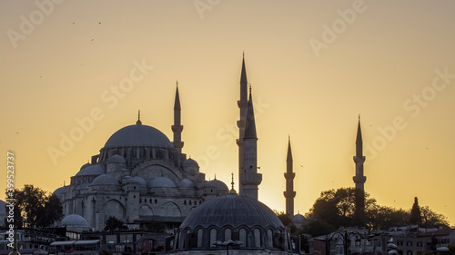 A mosque in Istanbul, Turkey`