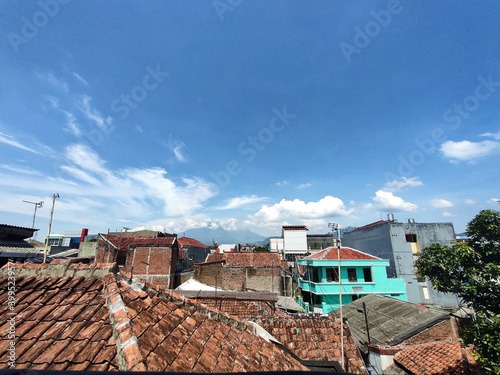 roofs of houses
