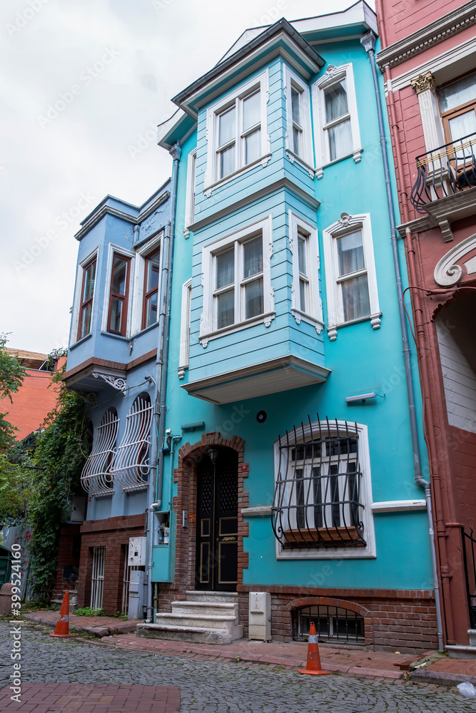 Residential buildings in Istanbul, Turkey