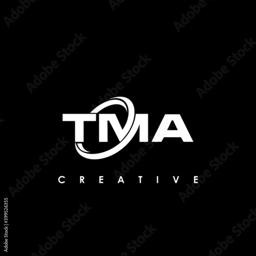 TMA Letter Initial Logo Design Template Vector Illustration