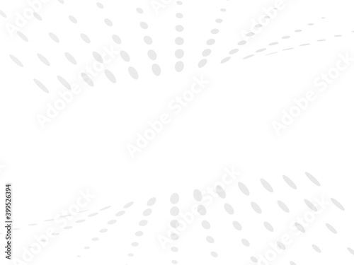 Abstract gray circle element art vector illustration isolated on white background. Dots pattern.