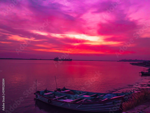 Purple Sky Sunset